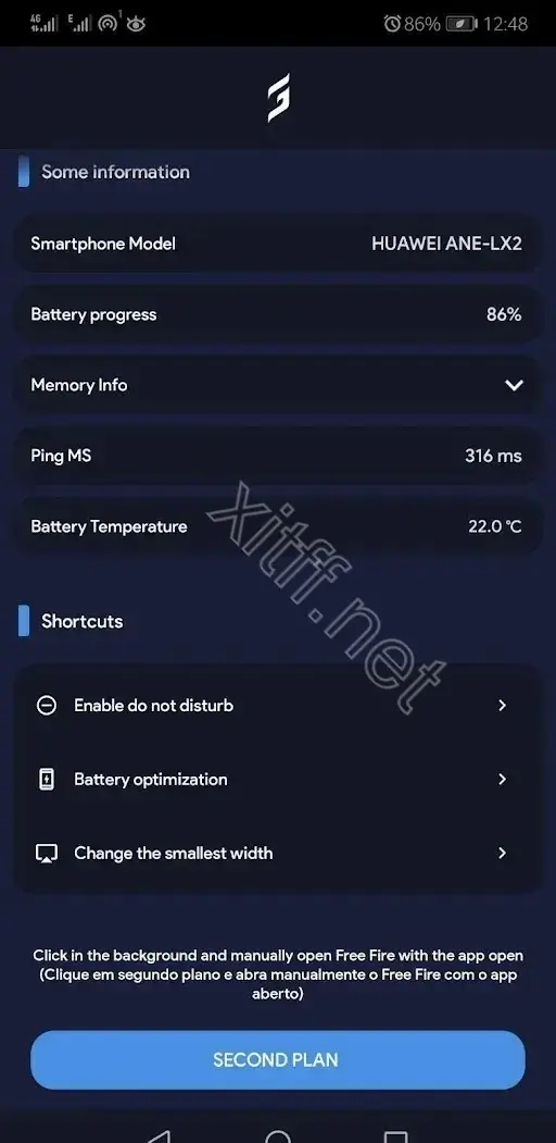 Screenshot of Xit FF Free Fire APK Tool