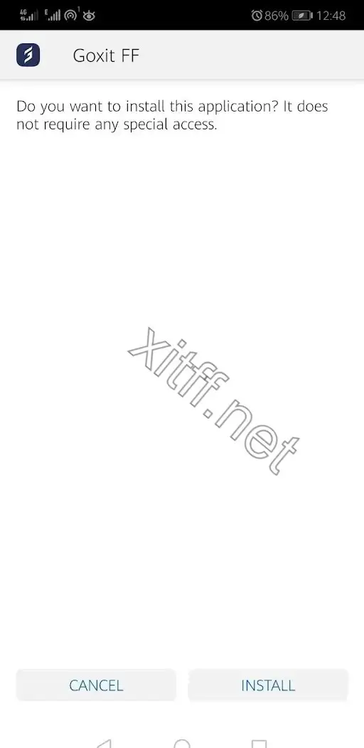 Screenshot of Xit FF Max Tool
